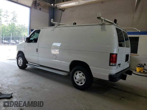 2014 Ford Econoline Cargo Commercial with VIN 1FTNE2EW6EDA62776, listed as a Copart auction lot 59628795 with 85,331 mi miles and Clean title. Bid and sale history available at DreamBid. Image 2.