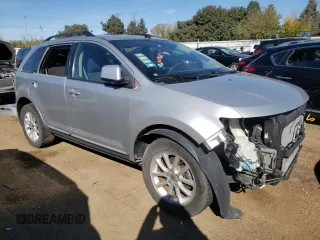 2010 Ford Edge SEL with VIN 2FMDK3JC6ABA30749, listed as a Copart auction lot 76467684 with 123,878 mi miles and Salvage Title. Bid and sale history available at carsss.com. Image 4.