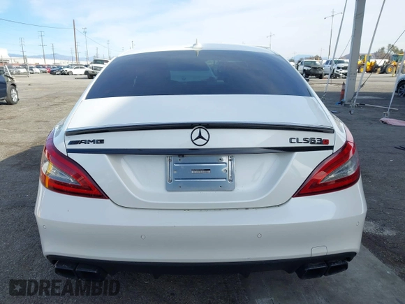 2015 Mercedes-Benz CLS-Class CLS 63 AMG S-Model with VIN WDDLJ7GB5FA134828, listed as a IAAI auction lot 41377844 with 79,219 mi miles. Bid and sale history available at carsss.com. Image 16.