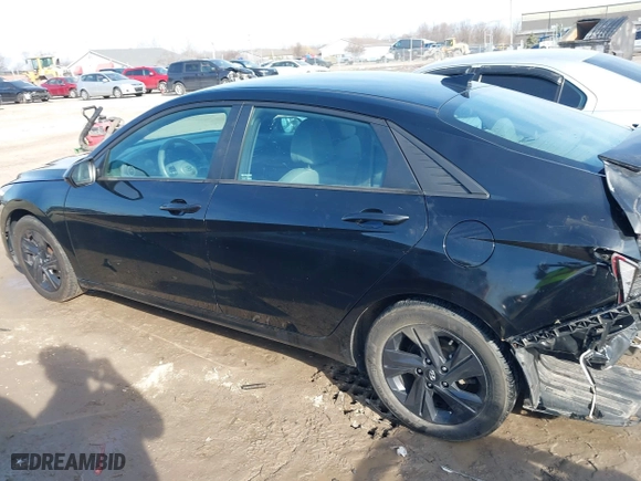 2021 Hyundai Elantra SEL with VIN 5NPLS4AG3MH005342, listed as a IAAI auction lot 41787600 with 85,819 mi miles. Bid and sale history available at carsss.com. Image 14.