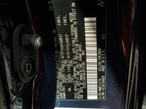 2019 Toyota Sienna XLE Auto Access Seat with VIN 5TDYZ3DCXKS012185, listed as a Copart auction lot 67488644 with 60,840 mi miles and Salvage Title. Bid and sale history available at carsss.com. Image 14.