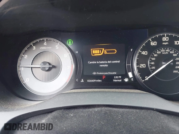 2022 Acura RDX Technology with VIN 5J8TC2H55NL010661, listed as a IAAI auction lot 42418413 with 26,609 mi miles and . Bid and sale history available at DreamBid. Image 7.