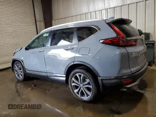 2022 Honda CR-V Touring with VIN 7FARW2H9XNE053919, listed as a Copart auction lot 46124805 with 9,394 mi miles and Salvage Title. Bid and sale history available at carsss.com. Image 2.