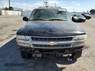2002 Chevrolet Suburban LT with VIN 3GNEC16T42G174731, listed as a Copart auction lot 75906134 with 0 mi miles and Salvage Title. Bid and sale history available at carsss.com. Image 5.