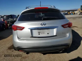 2012 Infiniti FX with VIN JN8AS1MUXCM120858, listed as a Copart auction lot 44002925 with 133,114 mi miles and Salvage title. Bid and sale history available at DreamBid. Image 6.