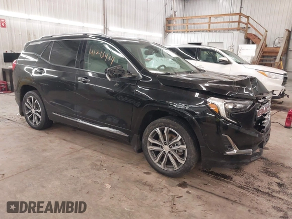 2020 GMC Terrain Denali with VIN 3GKALXEX5LL343098, listed as a IAAI auction lot 41213484 with 51,346 mi miles and . Bid and sale history available at DreamBid. Image 1.