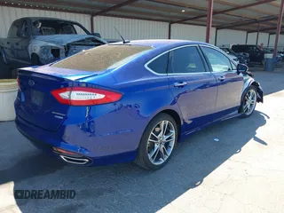 2016 Ford Fusion Titanium with VIN 3FA6P0K96GR357006, listed as a IAAI auction lot 39820940 with 24,898 mi miles. Bid and sale history available at carsss.com. Image 4.