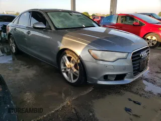 2015 Audi A6 2.0T Premium with VIN WAUCFAFC9FN013874, listed as a Copart auction lot 48840633 with 0 mi miles. Bid and sale history available at carsss.com. Image 4.