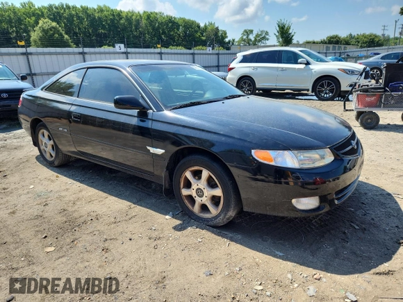 2000 Toyota Solara SE with VIN 2T1CF22P2YC287215, listed as a Copart auction lot 62661435 with 65,371 mi miles and Clean title. Bid and sale history available at DreamBid. Image 4.
