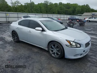 2013 Nissan Maxima S with VIN 1N4AA5AP2DC818544, listed as a Copart auction lot 56555005 with 168,271 mi miles and Clean Title. Bid and sale history available at DreamBid. Image 4.