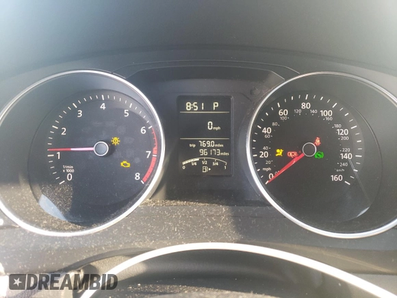 2015 Volkswagen Jetta SE z VIN 3VWD07AJ4FM229656, wystawiony jako Copart lot #49211565 z przebiegiem 96 173 mil mil oraz Szkoda całkowita • Salvage title. Historia ofert i sprzedaży dostępna na DreamBid. Obrazek 9.