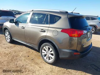 2015 Toyota RAV4 Limited with VIN 2T3YFREV9FW163244, listed as a IAAI auction lot 41599194 with 106,902 mi miles. Bid and sale history available at carsss.com. Image 3.