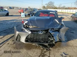 2023 Lexus IS with VIN JTHAP1D20P5002277, listed as a Copart auction lot 43239005 with 25,654 mi miles and Salvage Title. Bid and sale history available at carsss.com. Image 14.