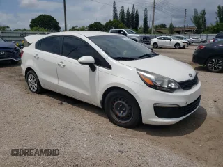 2016 Kia Rio LX with VIN KNADM4A39G6634417, listed as a Copart auction lot 67458554 with 73,087 mi miles and Salvage Title. Bid and sale history available at DreamBid. Image 4.