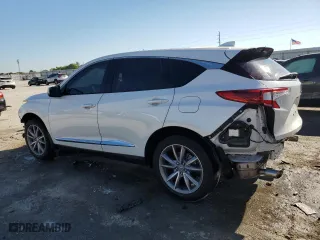 2020 Acura RDX w/Technology Pkg with VIN 5J8TC1H55LL017973, listed as a Copart auction lot 50181835 with 62,283 mi miles and Salvage Title. Bid and sale history available at carsss.com. Image 2.