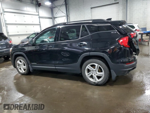 2019 GMC Terrain SLE with VIN 3GKALTEX5KL225950, listed as a Copart auction lot 42687305 with 93,845 mi miles and Salvage Title. Bid and sale history available at carsss.com. Image 2.
