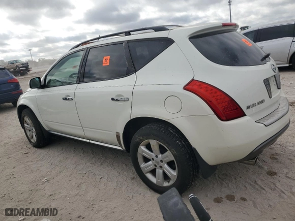 2007 Nissan Murano SL with VIN JN8AZ08W87W619749, listed as a Copart auction lot 44794465 with 0 mi miles and Salvage Title. Bid and sale history available at carsss.com. Image 2.