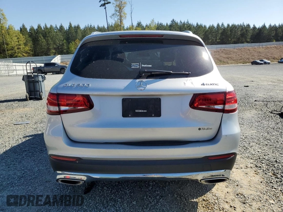 2016 Mercedes-Benz GLC with VIN WDC0G4KB7GF088113, listed as a Copart auction lot 52538335 with 130,006 mi miles and Salvage Title. Bid and sale history available at carsss.com. Image 6.