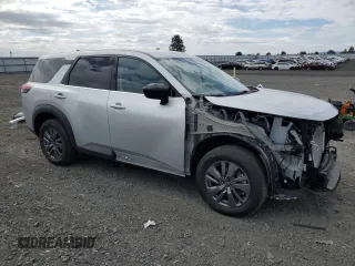 2024 Nissan Pathfinder S with VIN 5N1DR3AC2RC276348, listed as a Copart auction lot 57293635 with 11,818 mi miles and Clean title. Bid and sale history available at DreamBid. Image 4.