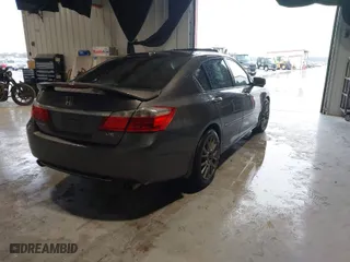 2014 Honda Accord Sedan EX-L with VIN 1HGCR3F88EA013969, listed as a IAAI auction lot 41175252 with 163,584 mi miles. Bid and sale history available at carsss.com. Image 4.