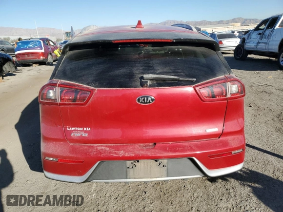 2017 Kia Niro FE with VIN KNDCB3LC8H5048181, listed as a Copart auction lot 84954714 with 83,664 mi miles and Salvage Title. Bid and sale history available at carsss.com. Image 6.