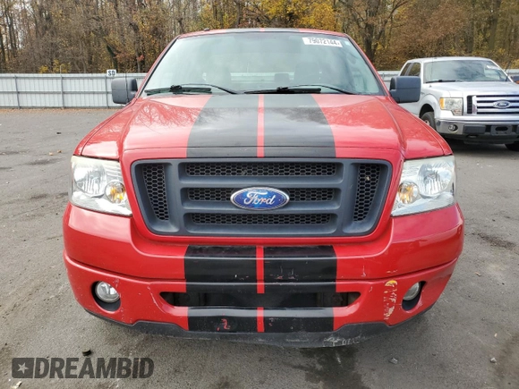 2008 Ford F-150 STX with VIN 1FTRX12W98FC24533, listed as a Copart auction lot 79072144 with 74,928 mi miles and Clean Title. Bid and sale history available at carsss.com. Image 5.