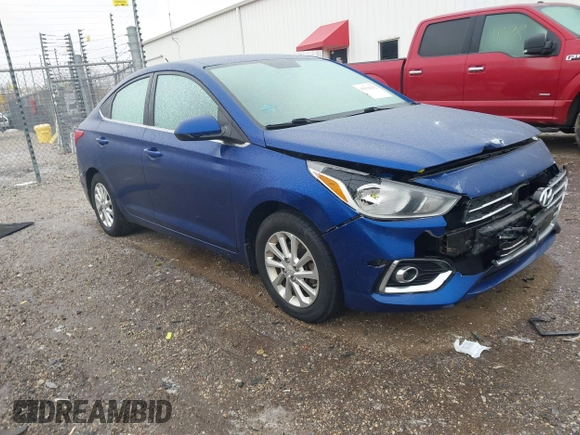 2020 Hyundai Accent SE with VIN 3KPC24A67LE125672, listed as a IAAI auction lot 41518362 with 85,797 mi miles. Bid and sale history available at carsss.com. Image 1.