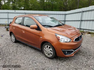 2020 Mitsubishi Mirage SE with VIN ML32A4HJ4LH010534, listed as a Copart auction lot 46390153 with 37,595 mi miles. Bid and sale history available at carsss.com. Image 4.