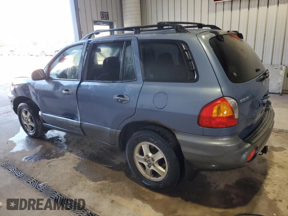 2003 Hyundai Santa Fe GLS with VIN KM8SC73D23U373492, listed as a Copart auction lot 75107684 with 205,655 mi miles and Salvage Title. Bid and sale history available at carsss.com. Image 2.