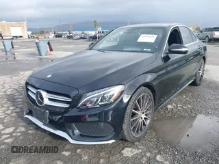 2015 Mercedes-Benz C-Class C 300 Luxury with VIN 55SWF4KB0FU061257, listed as a IAAI auction lot 41573625 with 87,736 mi miles. Bid and sale history available at carsss.com. Image 17.