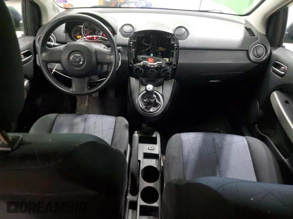 2012 Mazda 2 Sport with VIN JM1DE1KY9C0151578, listed as a Copart auction lot 52625055 with 123,812 mi miles and Salvage Title. Bid and sale history available at DreamBid. Image 8.