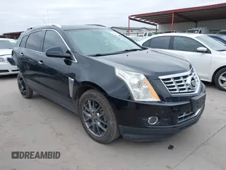 2016 Cadillac SRX Premium Collection z VIN 3GYFNDE33GS575230, wystawiony jako IAAI lot #41379262 z przebiegiem 132 962 mil mil oraz . Historia ofert i sprzedaży dostępna na DreamBid. Obrazek 1.