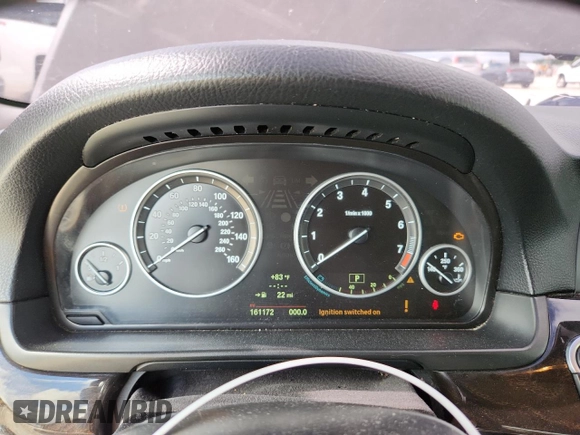 2014 BMW 5 Series 550i with VIN WBAKN9C50ED680744, listed as a Copart auction lot 64983425 with 161,172 mi miles and Clean title. Bid and sale history available at DreamBid. Image 9.