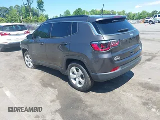 2018 Jeep Compass Altitude with VIN 3C4NJCBB1JT461649, listed as a IAAI auction lot 42206406 with 75,464 mi miles and . Bid and sale history available at DreamBid. Image 3.
