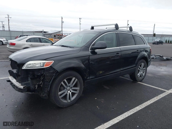 2007 Audi Q7 Premium with VIN WA1BY74L47D051366, listed as a IAAI auction lot 41484411 with 166,181 mi miles. Bid and sale history available at carsss.com. Image 19.