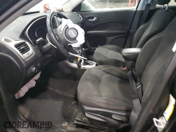 2019 Jeep Compass Sport с VIN 3C4NJDAB2KT598592, выставлен на аукционе Copart как лот 43774385 с пробегом 85 841 миль миль и Списание • Salvage title. История ставок и продаж доступна на DreamBid. Изображение 7.