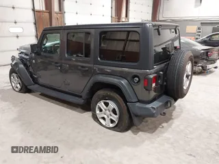 2021 Jeep Wrangler Unlimited Sport S с VIN 1C4HJXDN2MW701625, выставлен на аукционе IAAI как лот 42278169 с пробегом 11 229 миль миль и . История ставок и продаж доступна на DreamBid. Изображение 3.