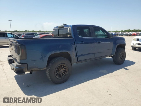2019 Chevrolet Colorado 2WD LT with VIN 1GCGSCEN1K1264596, listed as a Copart auction lot 53326645 with 119,274 mi miles and Salvage Title. Bid and sale history available at DreamBid. Image 3.
