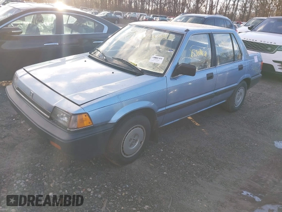 1986 Honda Civic z VIN JHMAK7439GS063929, wystawiony jako IAAI lot #41594413 z przebiegiem Nie podano mil oraz . Historia ofert i sprzedaży dostępna na DreamBid. Obrazek 2.