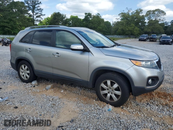 2013 Kia Sorento LX with VIN 5XYKT3A61DG363542, listed as a Copart auction lot 55177685 with 205,613 mi miles and Clean Title. Bid and sale history available at carsss.com. Image 4.