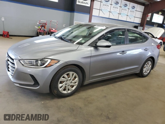 2017 Hyundai Elantra SE z VIN 5NPD74LFXHH066560, wystawiony jako Copart lot #59806875 z przebiegiem 190 582 mil mil oraz Czysty tytuł • Clean title. Historia ofert i sprzedaży dostępna na DreamBid. Obrazek 1.