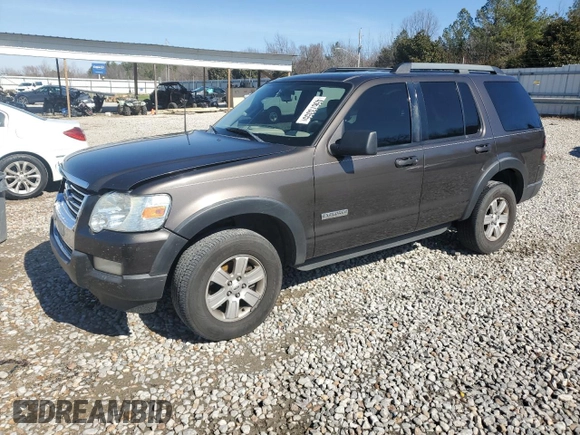 2007 Ford Explorer XLT with VIN 1FMEU63E17UB71553, listed as a Copart auction lot 45673355 with 175,878 mi miles and Salvage Title. Bid and sale history available at carsss.com. Image 1.
