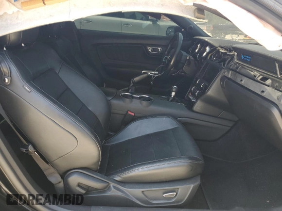 2015 Ford Mustang GT with VIN 1FA6P8CF2F5301424, listed as a Copart auction lot 57391475 with 77,938 mi miles and Salvage title. Bid and sale history available at DreamBid. Image 10.