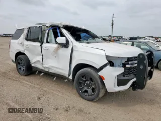 2023 Chevrolet Tahoe with VIN 1GBSCLED3PR299474, listed as a Copart auction lot 57482985 with Not provided miles and Clean title. Bid and sale history available at DreamBid. Image 4.