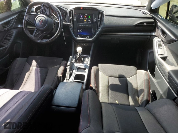 2022 Subaru WRX with VIN JF1VBAA68N9008879, listed as a Copart auction lot 50083555 with 59,632 mi miles and Salvage title. Bid and sale history available at DreamBid. Image 8.