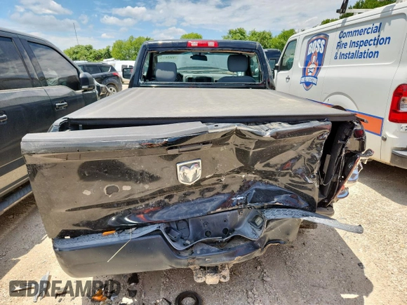 2013 Ram 1500 Tradesman with VIN 3C6JR6AG6DG586544, listed as a Copart auction lot 60459775 with 128,000 mi miles and Salvage title. Bid and sale history available at DreamBid. Image 6.