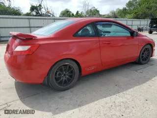 2008 Honda Civic Cpe Si with VIN 2HGFG21568H702912, listed as a Copart auction lot 54369845 with 106,572 mi miles and Clean Title. Bid and sale history available at carsss.com. Image 3.
