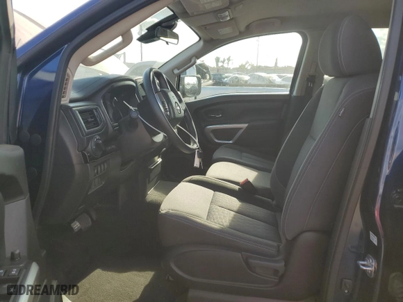 2023 Nissan Titan SV with VIN 1N6AA1EEXPN108972, listed as a Copart auction lot 43133775 with 38210 miles and Salvage Title. Bid and sale history available at carsss.com. Image 7.