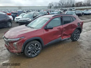 2025 Chevrolet Trax 2RS with VIN KL77LJEP2SC063200, listed as a Copart auction lot 85468824 with 4,110 mi miles and Non Repairable. Bid and sale history available at carsss.com. Image 1.