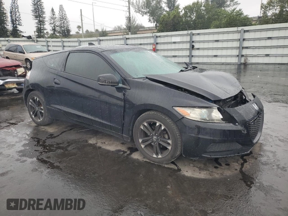 2015 Honda CR-Z with VIN JHMZF1D40FS003453, listed as a Copart auction lot 42036005 with 60,971 mi miles and Salvage Title. Bid and sale history available at carsss.com. Image 4.